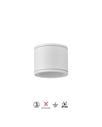 KANDANCHU * FOCO SUPERFICIE IP54 1L*GU10 BLANCO